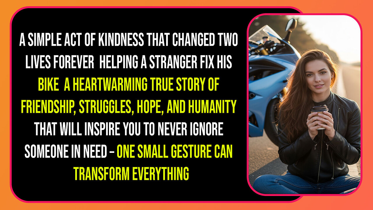 Helping a Stranger Fix His Bike-Help Story Inspired Story