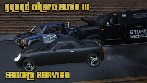 GTA III - The Definitive Edition | Mission #55: ESCORT SERVICE