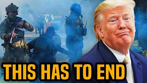 Trump’s goons are TEAR-GASSING protesters AND police