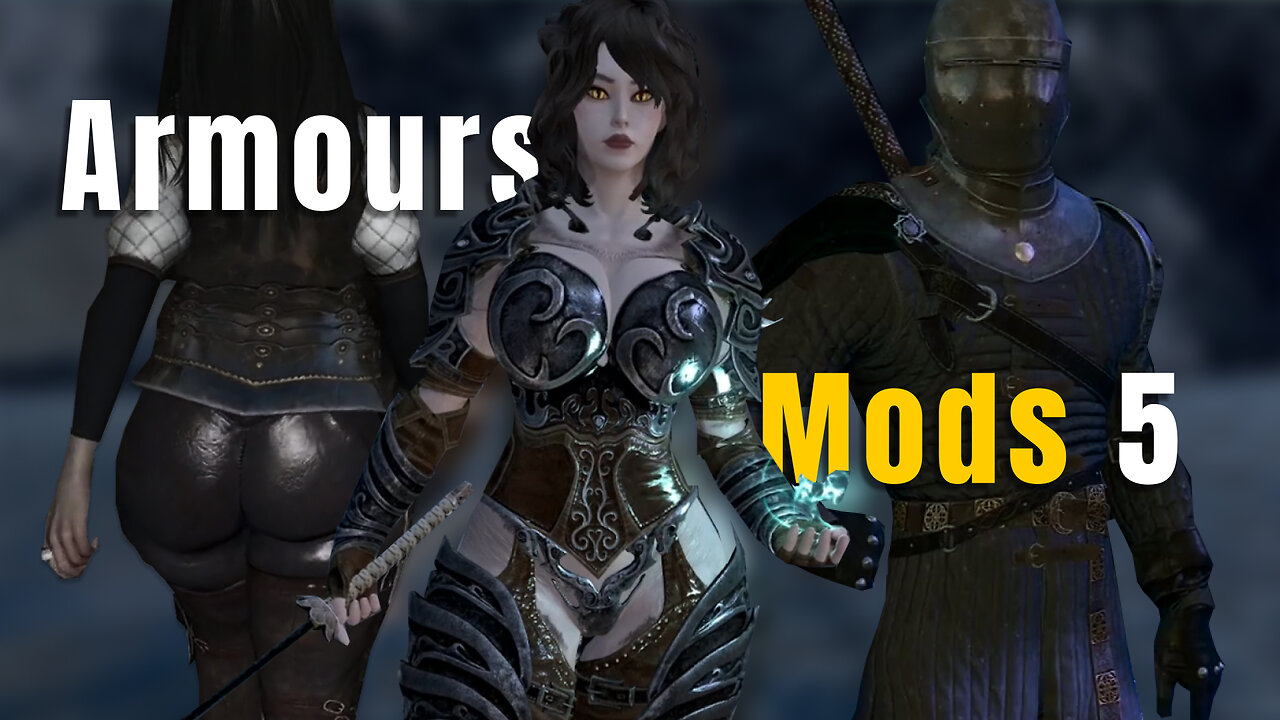 WEEKLY SKYRIM ARMOR MODS | TOP 5 ARMOURS