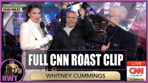 Whitney Cummings CNN New Years Roast (Full Clip)