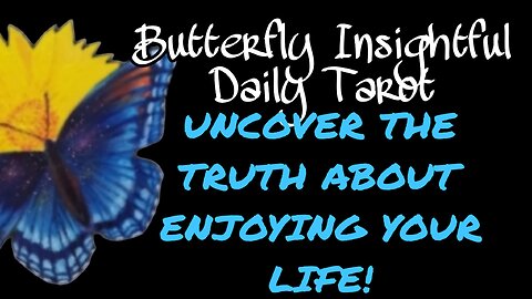 UNCOVER THE TRUTH ABOUT ENJOYING YOUR LIFE! LOVE WHAT YOU DO, DO WHAT YOU LOVE! #TAROTREADING #SHORT