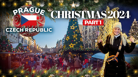 A Magical ✨Prague Christmas🎄 | Part 1 | Markets, Food & Castle Views | Czech Republic