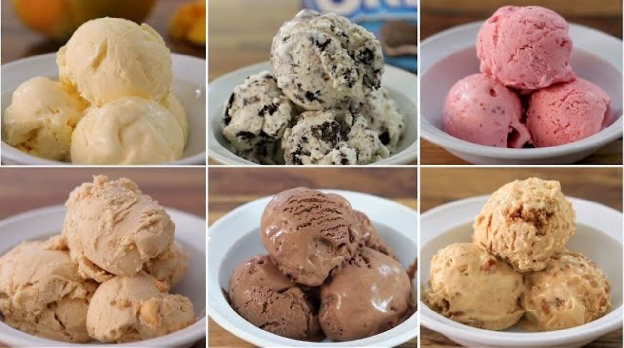 7 easy Homemade icecream Recipe