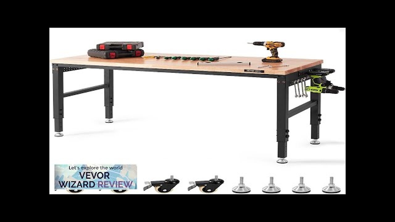 VEVOR Workbench A3 Steel Work Bench For Garage max. 1500W Heavy Duty Review