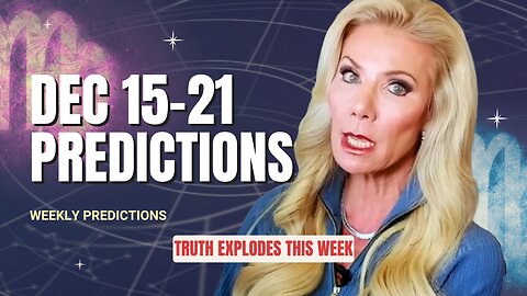 Love, Anger & Big Revelations | Vedic Astrology Week of Dec 15–21
