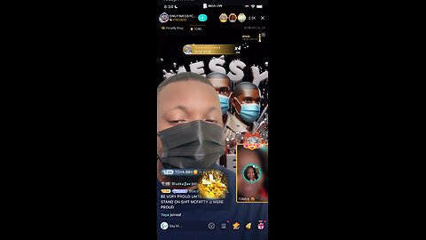 MESSY CALLERS CHATS WITH TOMI K TO CLEAR UP THE TEA BIGO LIVE