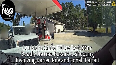 LSP Bodycam: Deadly Houma Pursuit Shooting Involving Darien Rife and Jonah Parfait