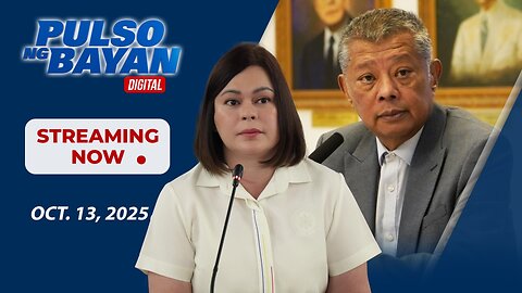 LIVE: Pulso ng Bayan kasama si Admar Vilando at Jade Calabroso | October 13, 2025
