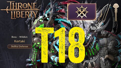 Clearing T18 Island of Terror as Bow + Staff DPS - Throne and Liberty