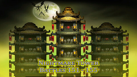 MK Mobile. Nightmare Tower Battles 151 - 155
