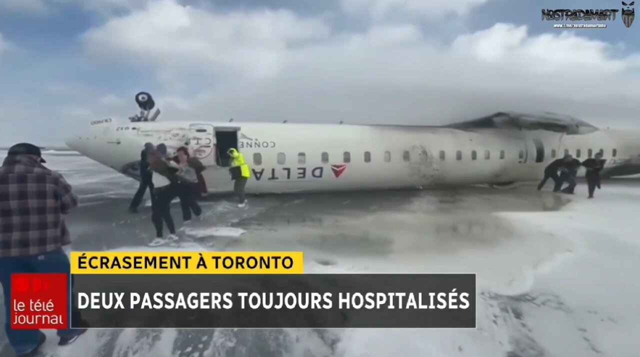 Écrasement d’un avion Delta à Toronto