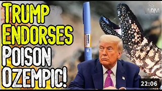TRUMP ENDORSES POISON OZEMPIC! - Man Collapses Behind President As Health Crisis Worsens!