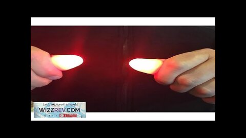 2/4PCS Magic Trick Fingers Thumbs with LED Battery Powered Magic Props Halloween Review