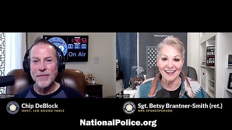 The National Police Association Podcast with Guest, Chip DeBlock