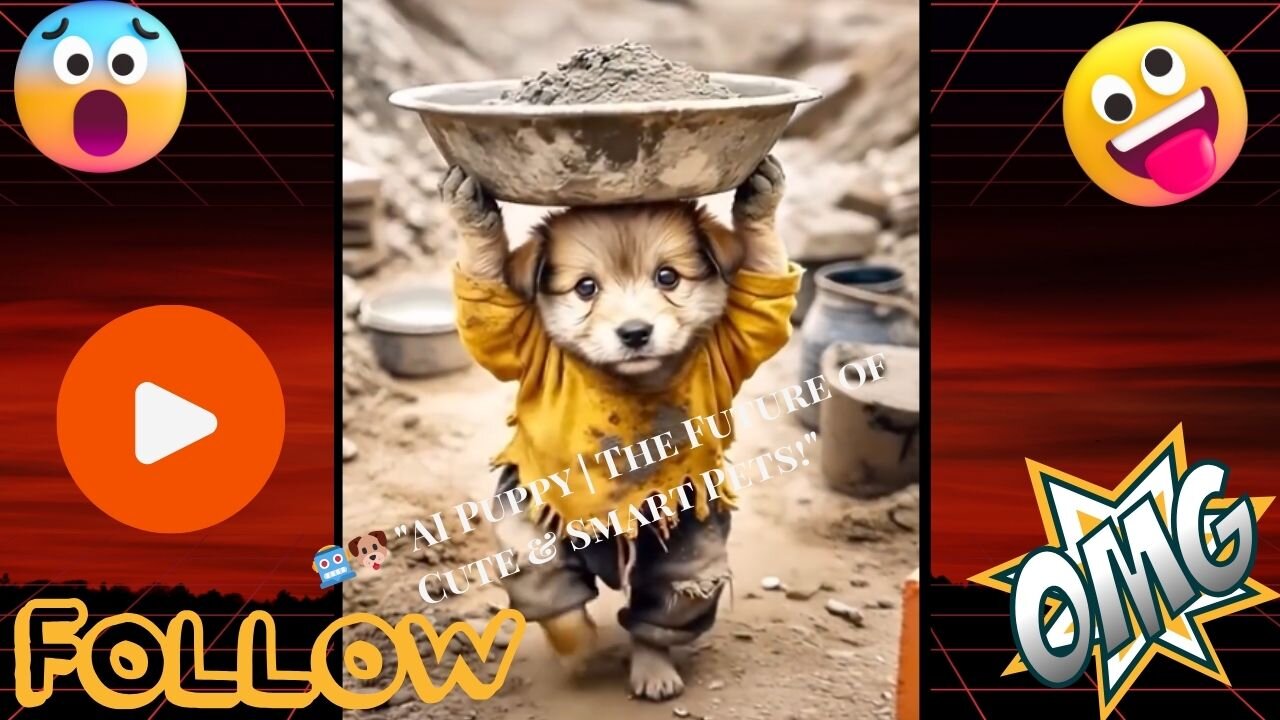 🤖🐶 "AI Puppy | The Future of Cute & Smart Pets!"