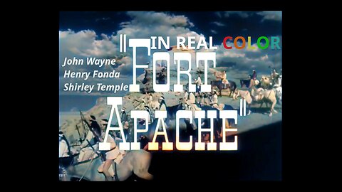 🎬 Fort Apache (1948) — John Wayne, Henry Fonda, Shirley Temple — In True Color | 2K Restoration