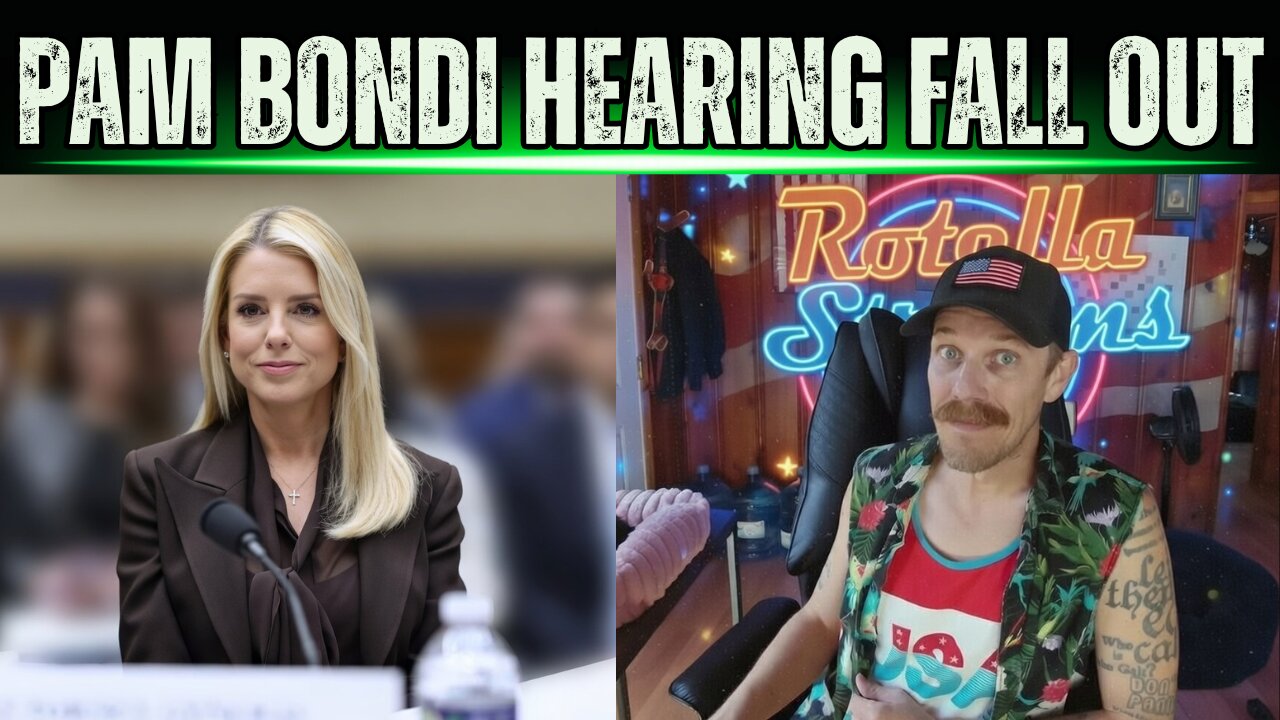 Pam Bondi Hearing Fall Out