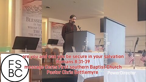 are you and can you be secure in your salvation Romans 8:31-39