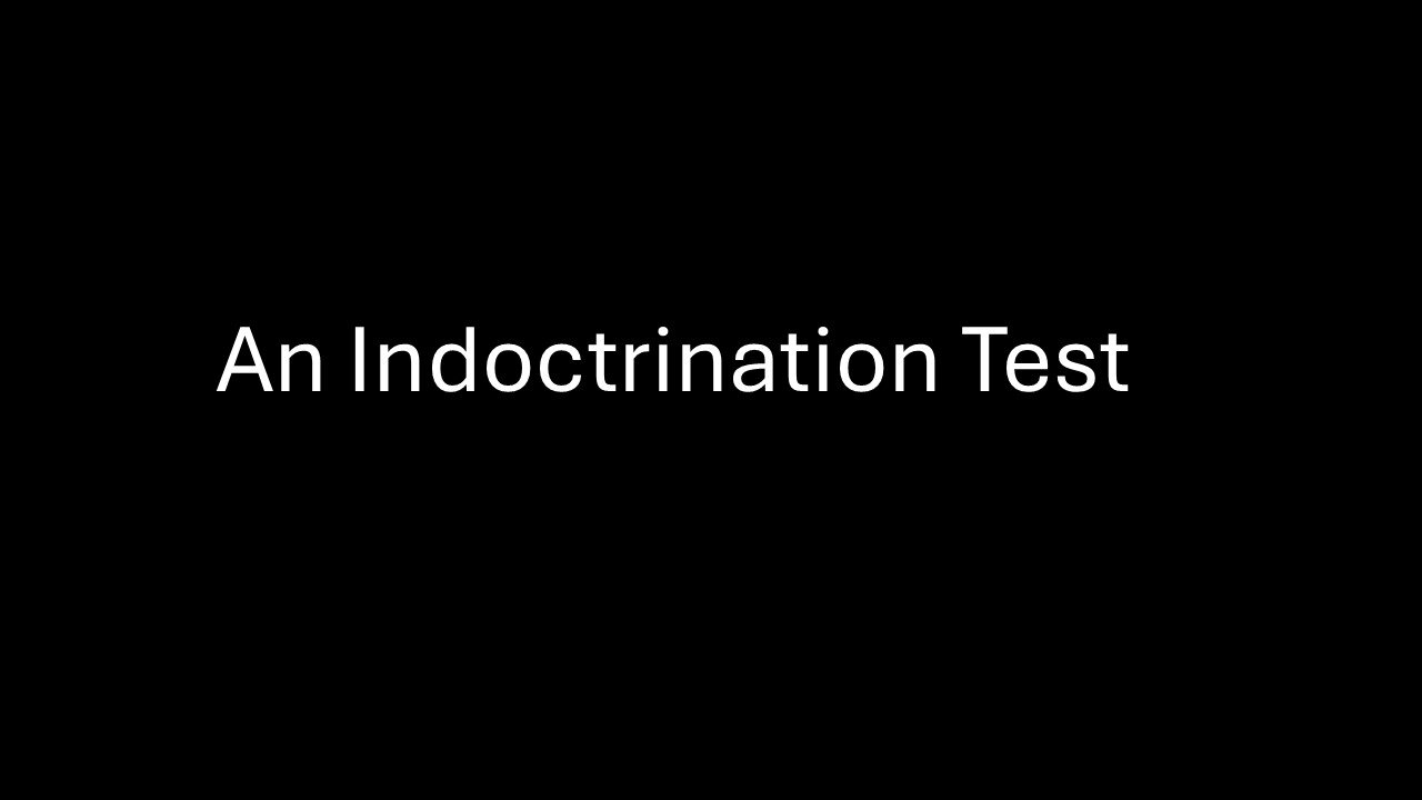 Indoctrination Test! A look at CO2