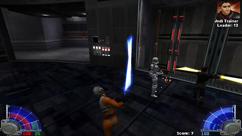 Star Wars Jedi academy gameplay