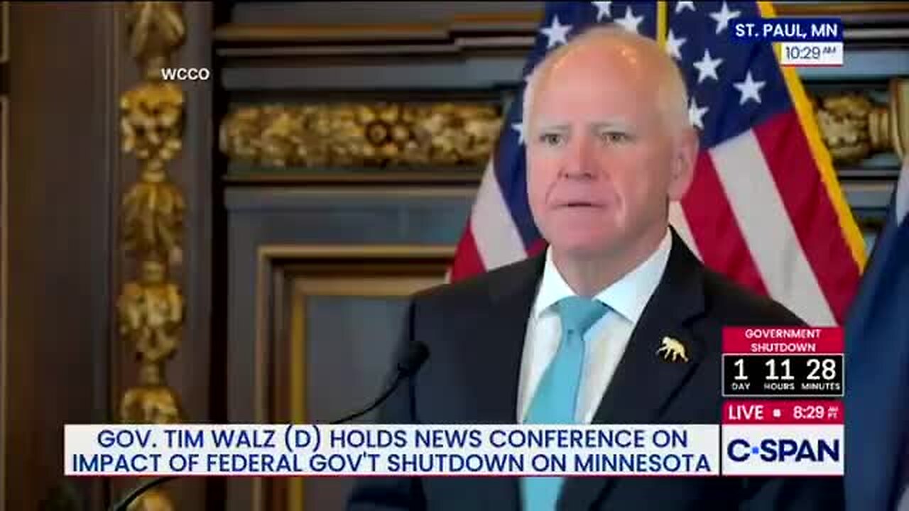 Tim Walz: The AI Videos Trump Is Posting Are ‘Dangerous’ and Scaring Our European Allies