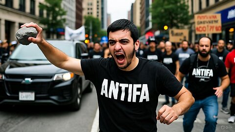 Is Antifa an Idea or Are These Guys Throwing Actual Rocks?