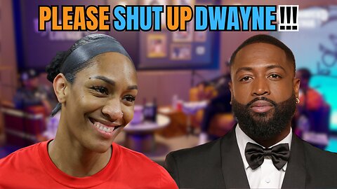 Dwyane Wade DISRESPECTS NBA players | Says A'ja Wilson wins 1v1