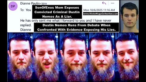 SonOfEnos Mom Exposes Dustin Nemos As Liar Convicted Criminal Leading Satanic Christian Cult Church