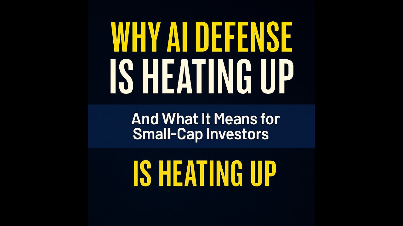 Why AI Defense Is Heating Up (And What It Means for Investors)