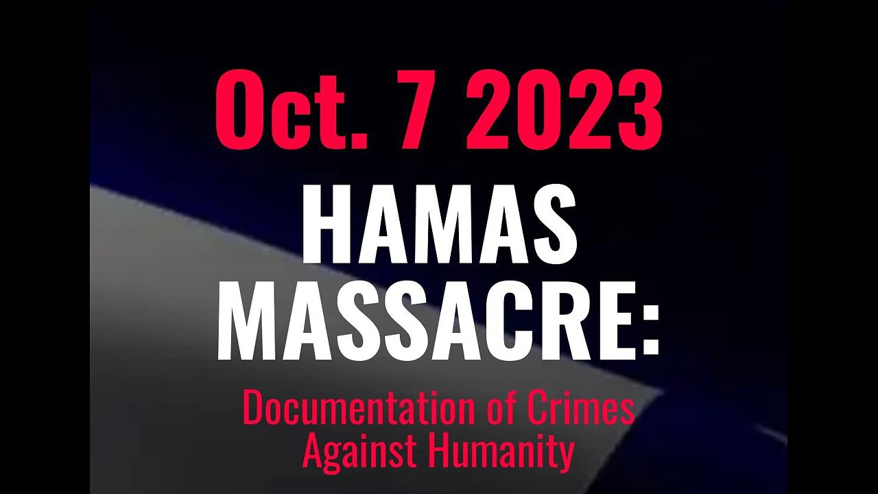 HAMAS MASSACRE