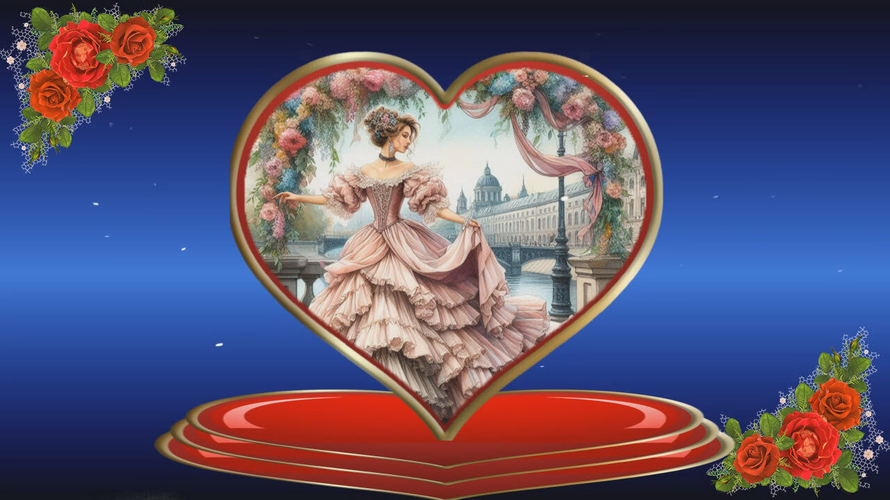 In a ball gown - Project for Proshow Producer