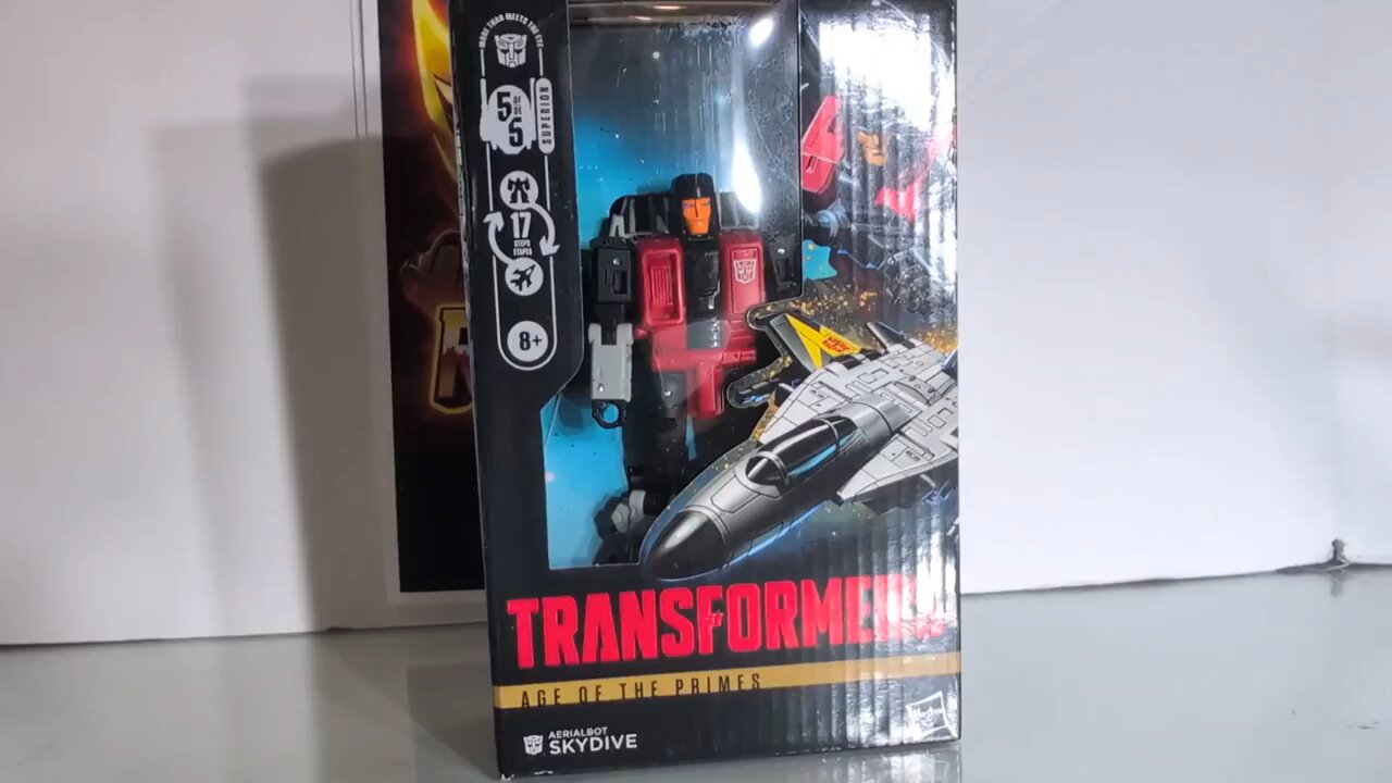 Transformers Age of the Primes Deluxe Aerialbot Skydive - Rodimusbill Review
