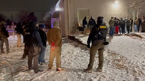 Footage of anti-migrant operations in Colorado, US, nightclub raided