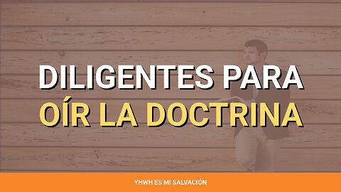 👂 ️Diligentes para oír la doctrina | Hebreos 5:11-14