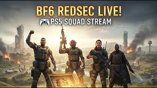 BF6 REDSEC PS5 SQUAD LIVE: Finding the BEST Tactics to WIN!