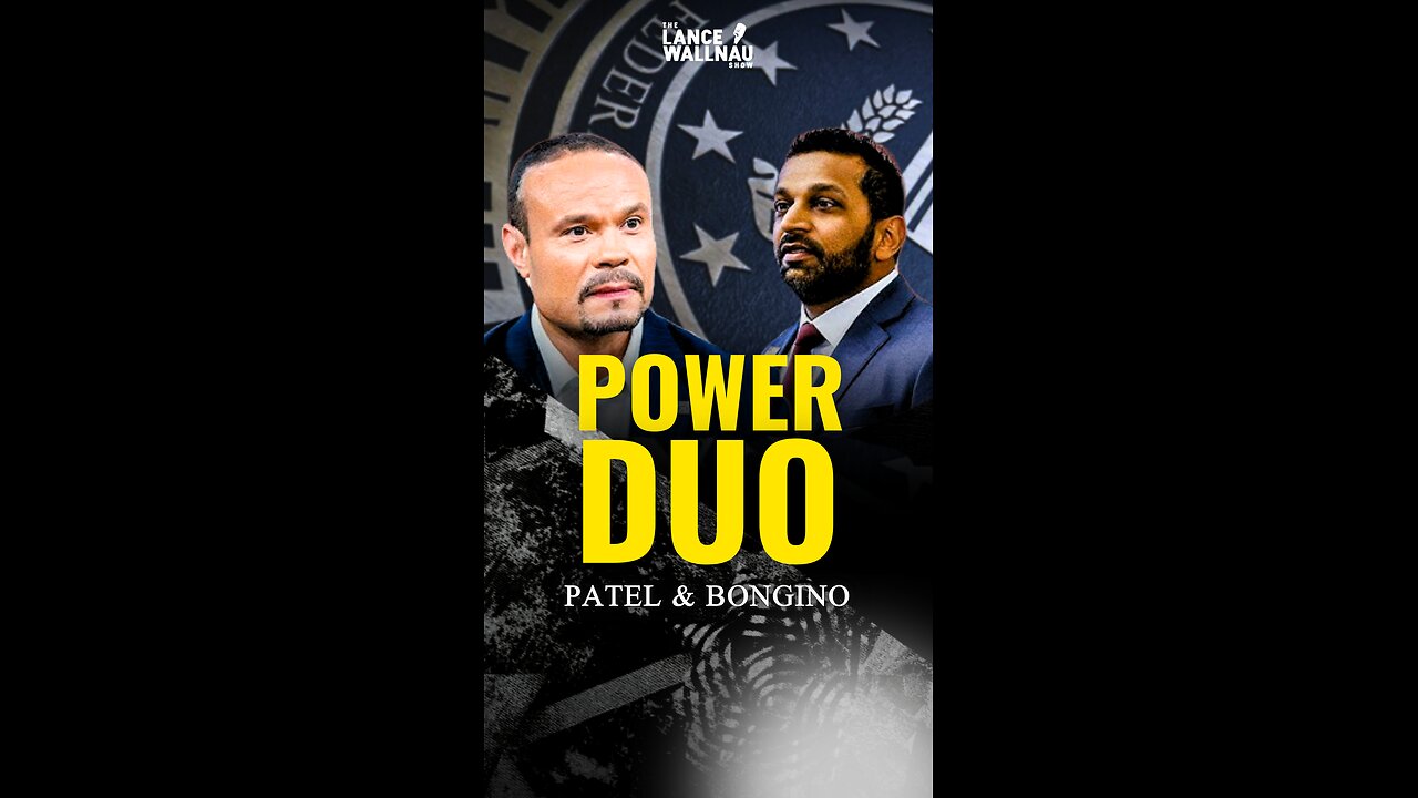 Kash Patel & Dan Bongino: The Power Duo Reshaping American Justice