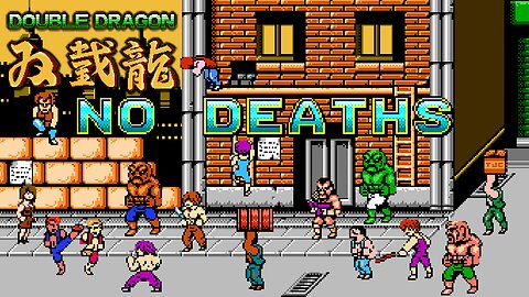 Double Dragon (Nintendo Entertainment System) Longplay - 1 Life (4k 60fps)