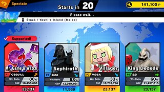 SSBU Online Spectator Mode with Special Characters Quickie 12/20/25 (with Halloween and Xmas Chars)