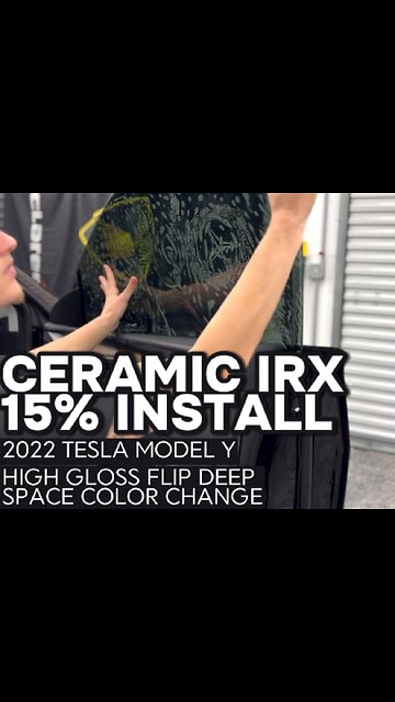 PT 11 of 13 | Ceramic IRX 15% Window Tint Install