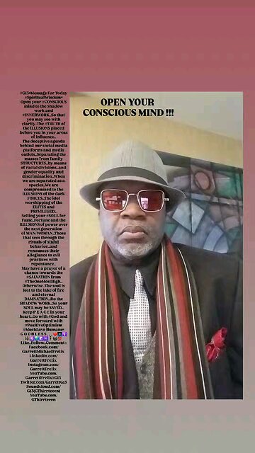 ▪︎OPEN YOUR CONSCIOUS MIND▪︎