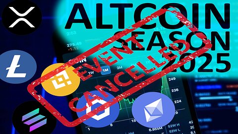 NO MORE ALTCOIN SEASON 2025???? THIS TIME ITS COMPLETLY DIFFERANT!