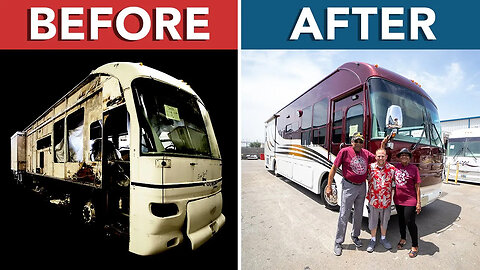 RV Renovation Before & After | Stunning Exterior Remodel