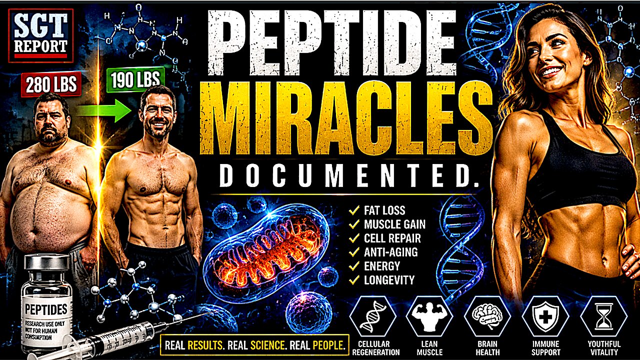PEPTIDE MIRACLES DOCUMENTED BEFORE &amp; AFTERS - Matt Hazen &amp; friends thumbnail
