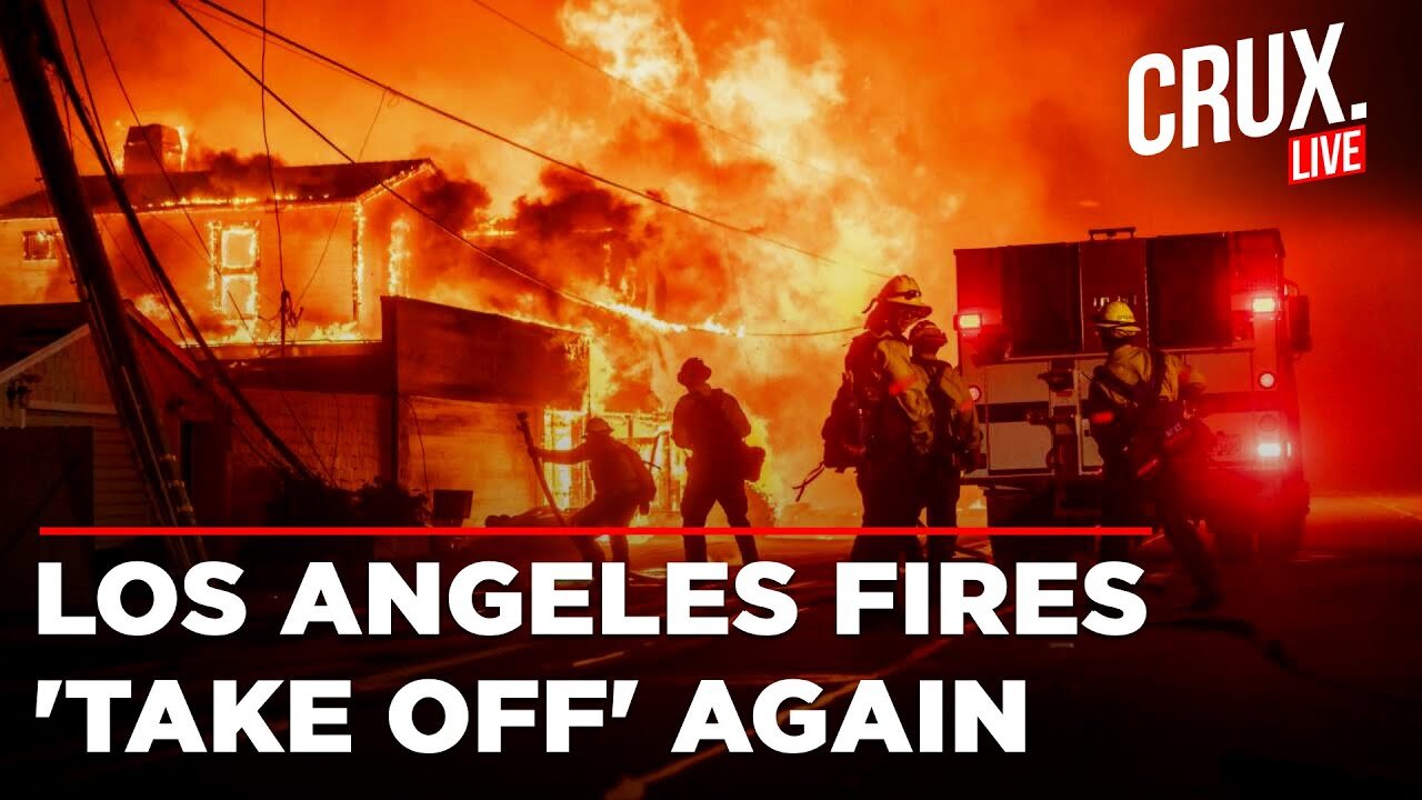 California Wildfire Live | Los Angeles Fire Live | Live Palisades Fire | Hollywood Fire | US News