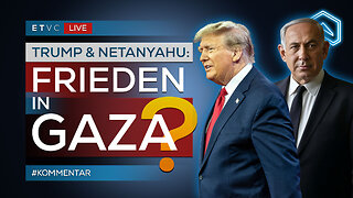 🟥 LIVE: TRUMP trifft NETANYAHU im Weißen Haus | #WATCHPARTY