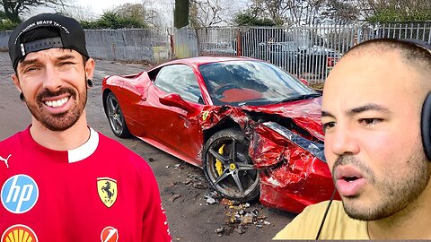 Kalkazian react Mat Armstrong | REBUILDING A WRECKED FERRARI 458