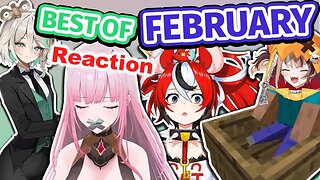 Hololive Reaction Best Of Holo EN - February 2025 By Jello Clips