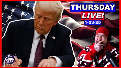 LIVE: America is Doing So Much Winning Right Now! #Trump | The Gunn Show (1/23/25)