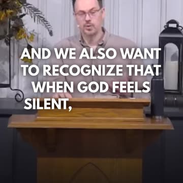 When God feels silent, don't seek answers in the wrong places! 🙏